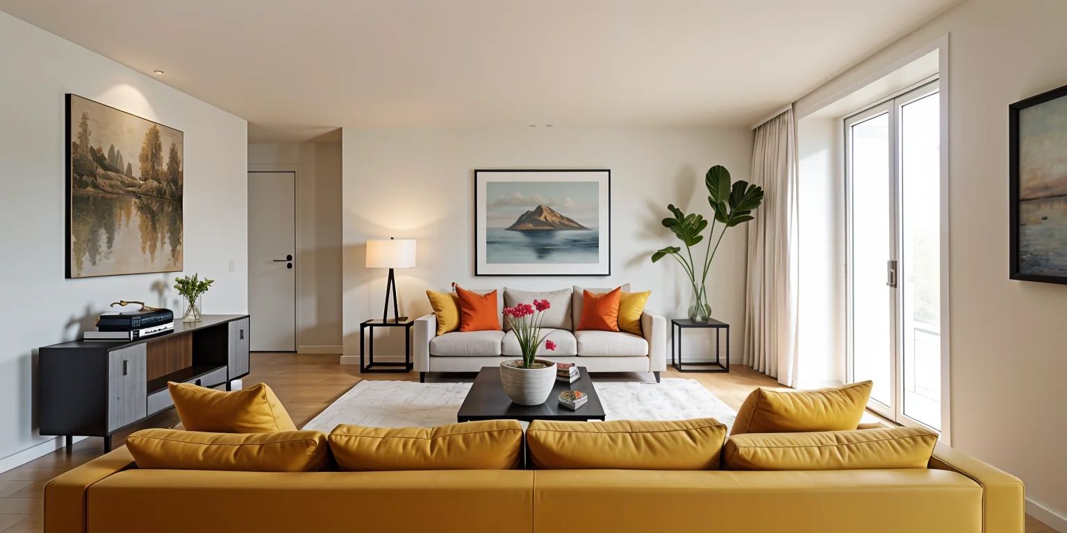 AI-powered interior design showcase