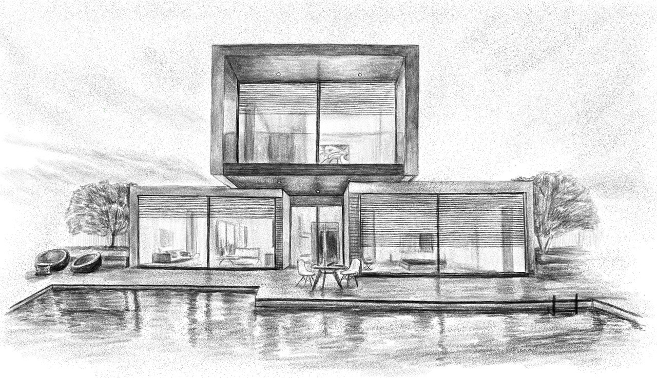 House, Drawing, Architecture image House, Drawing, Architecture image